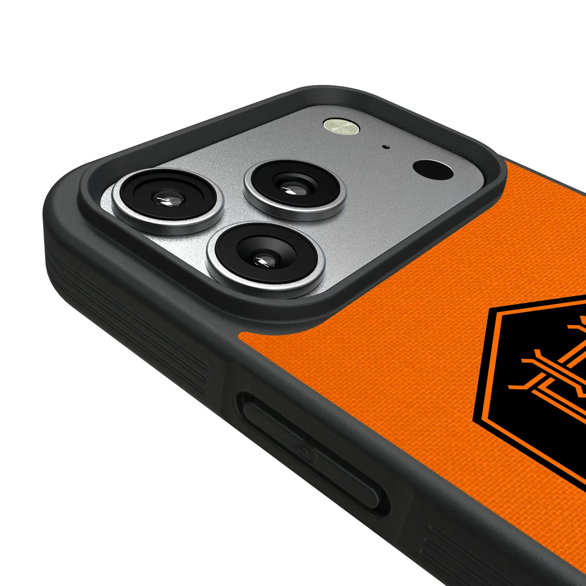 Houston Dynamo Personalized Stripe iPhone Bump Phone Case for Apple iPhone - Detail#Device_iPhone 17 Pro