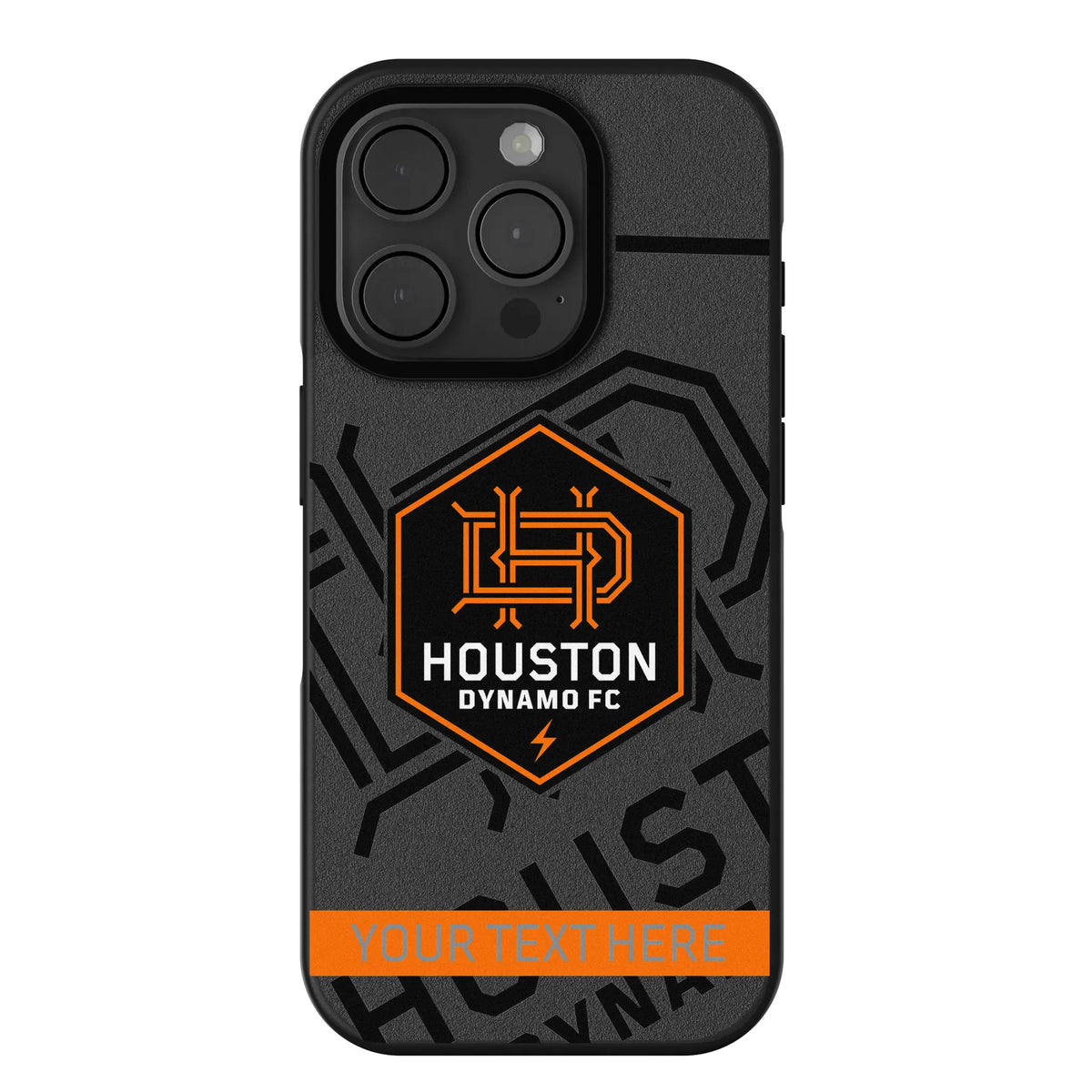 Houston Dynamo Personalized Tilt iPhone Bump Phone Case for Apple iPhone