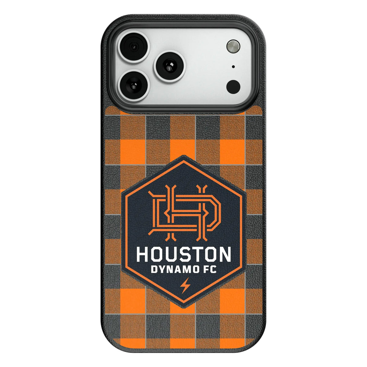 Houston Dynamo Plaid MagSafe Compatible Phone Case for Apple iPhone
