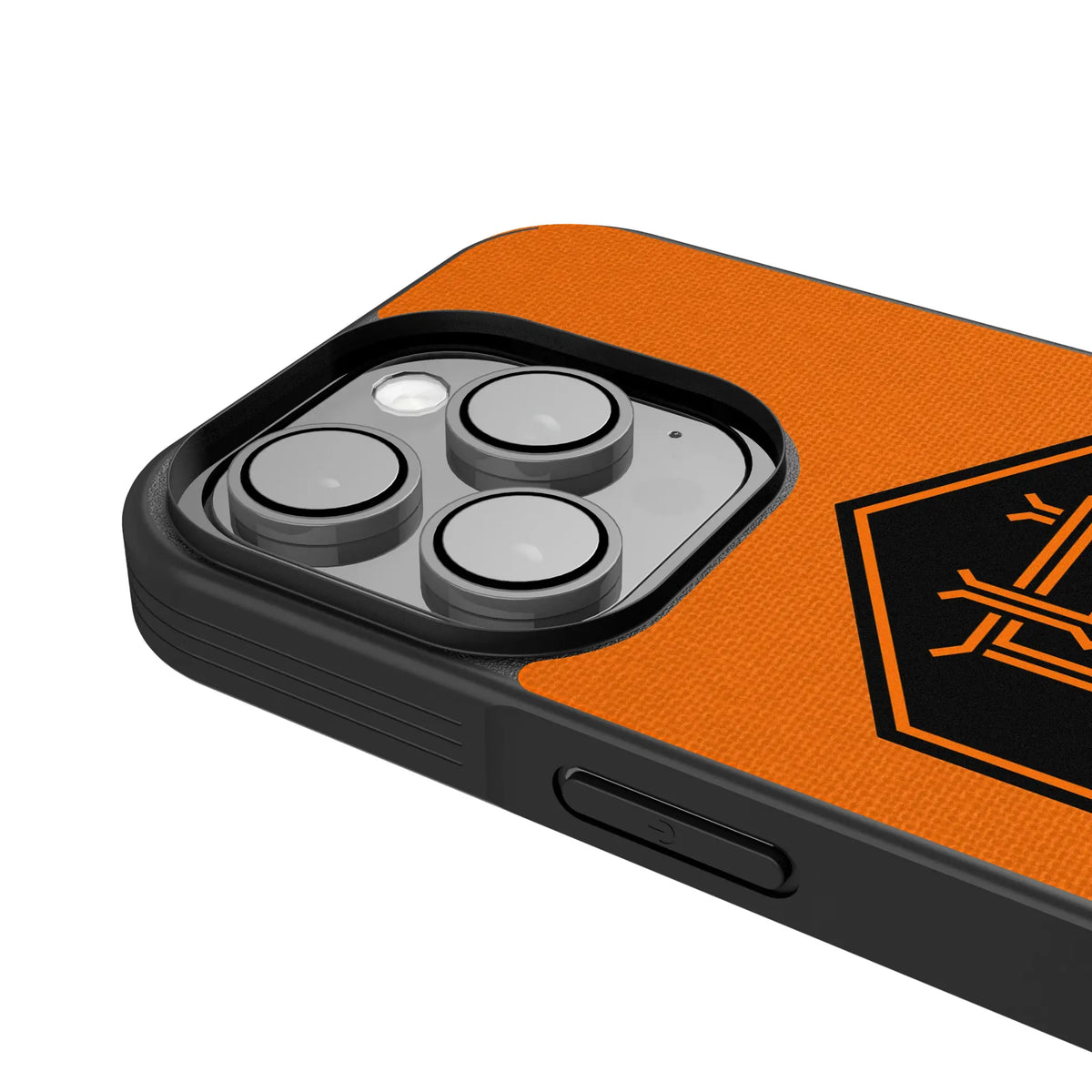 Houston Dynamo Stripe iPhone Bump Phone Case for Apple iPhone - Detail