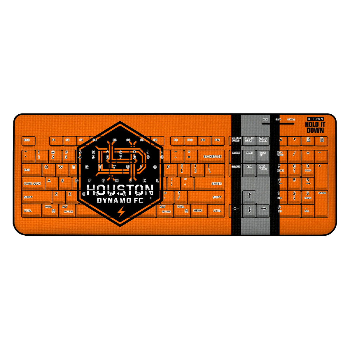 Houston Dynamo Stripe Wireless USB Keyboard