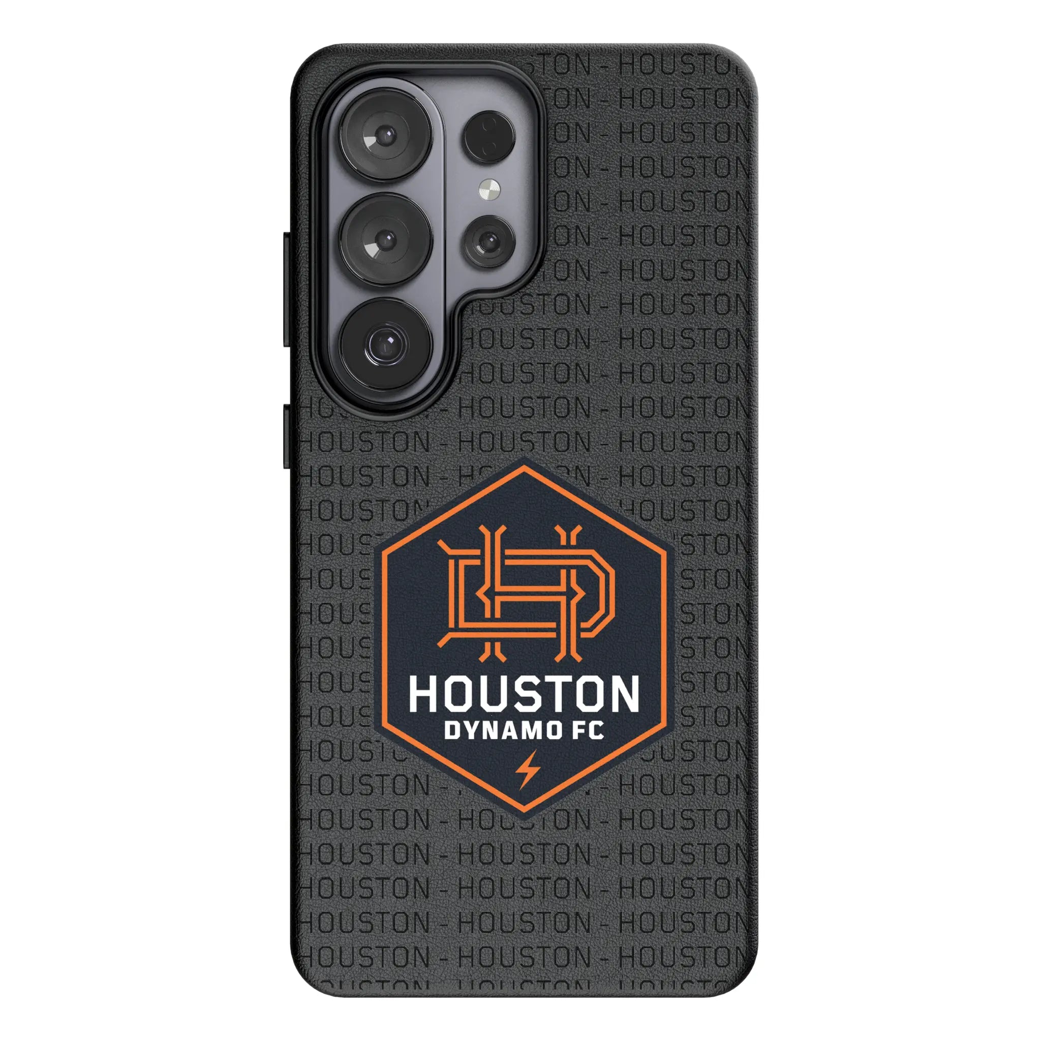 Houston Dynamo Text Backdrop Galaxy MagSafe Compatible Phone Case for Samsung Galaxy#Device_Galaxy S26 Ultra
