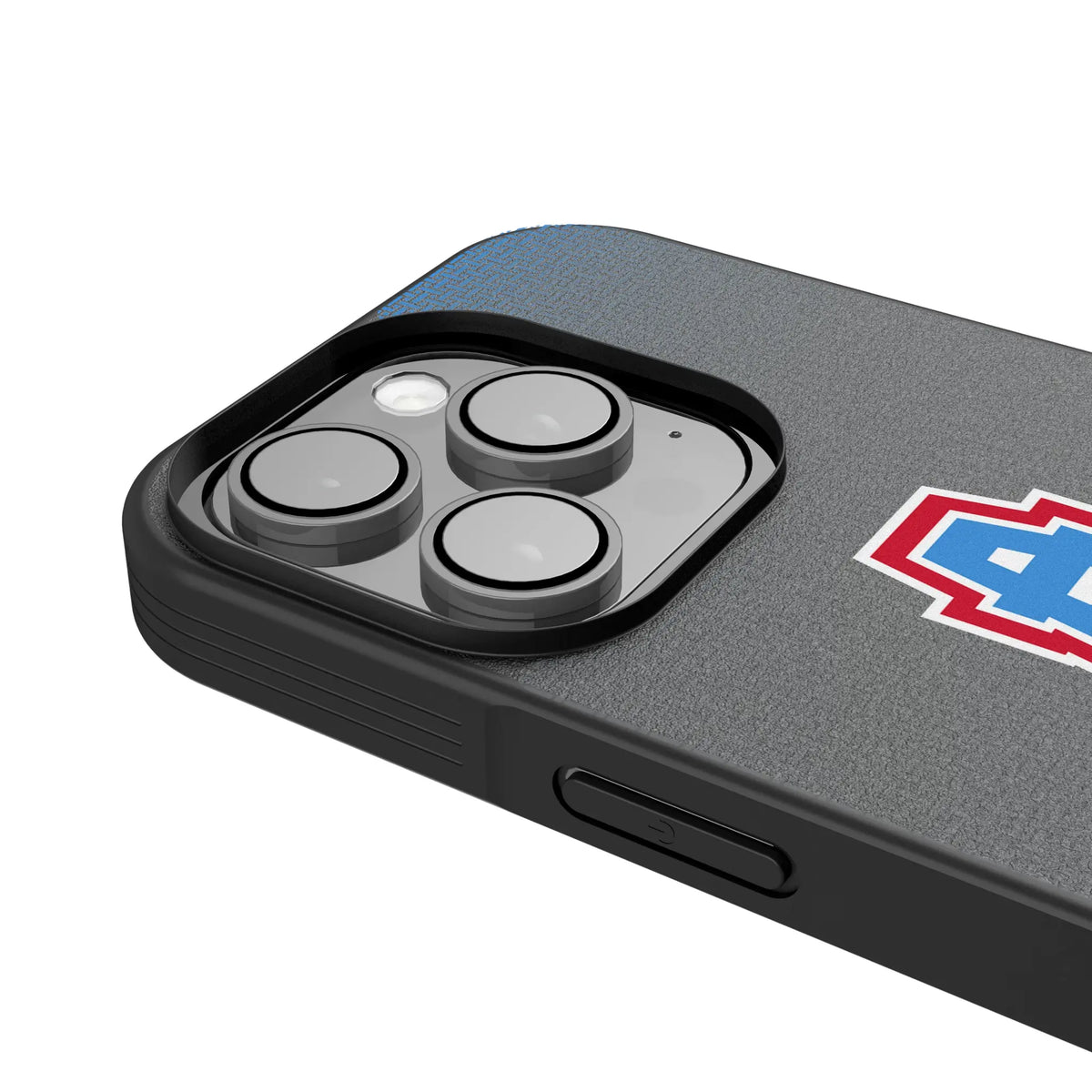 Houston Oilers Historic Collection Linen iPhone Bump Phone Case for Apple iPhone - Detail