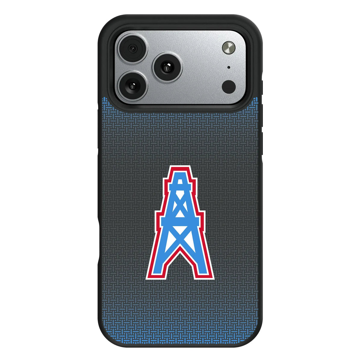 Houston Oilers Historic Collection Linen iPhone Bump Phone Case for Apple iPhone#Device_iPhone 17 Pro Max