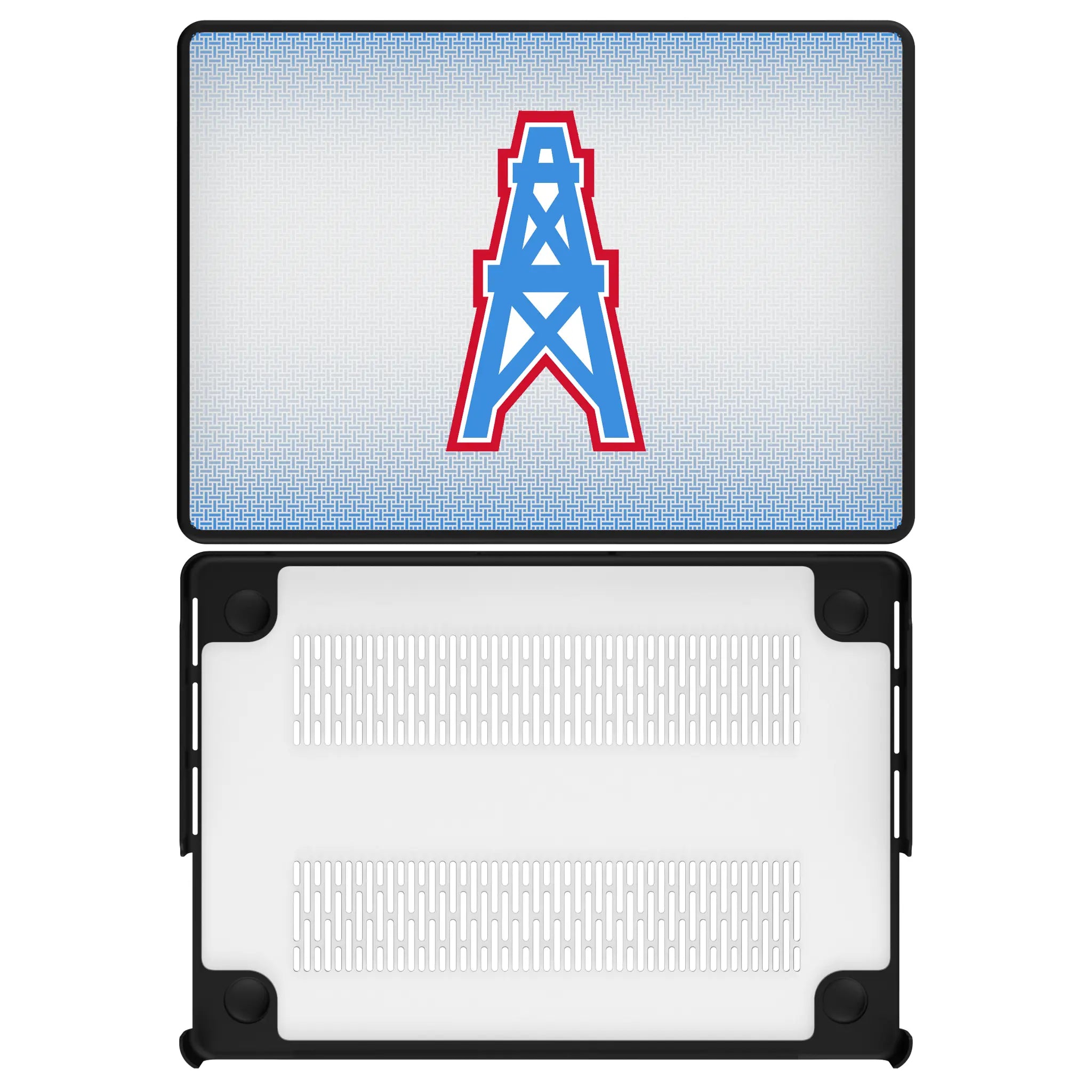 Houston Oilers Historic Collection Linen MacBook Laptop Case for Apple MacBook