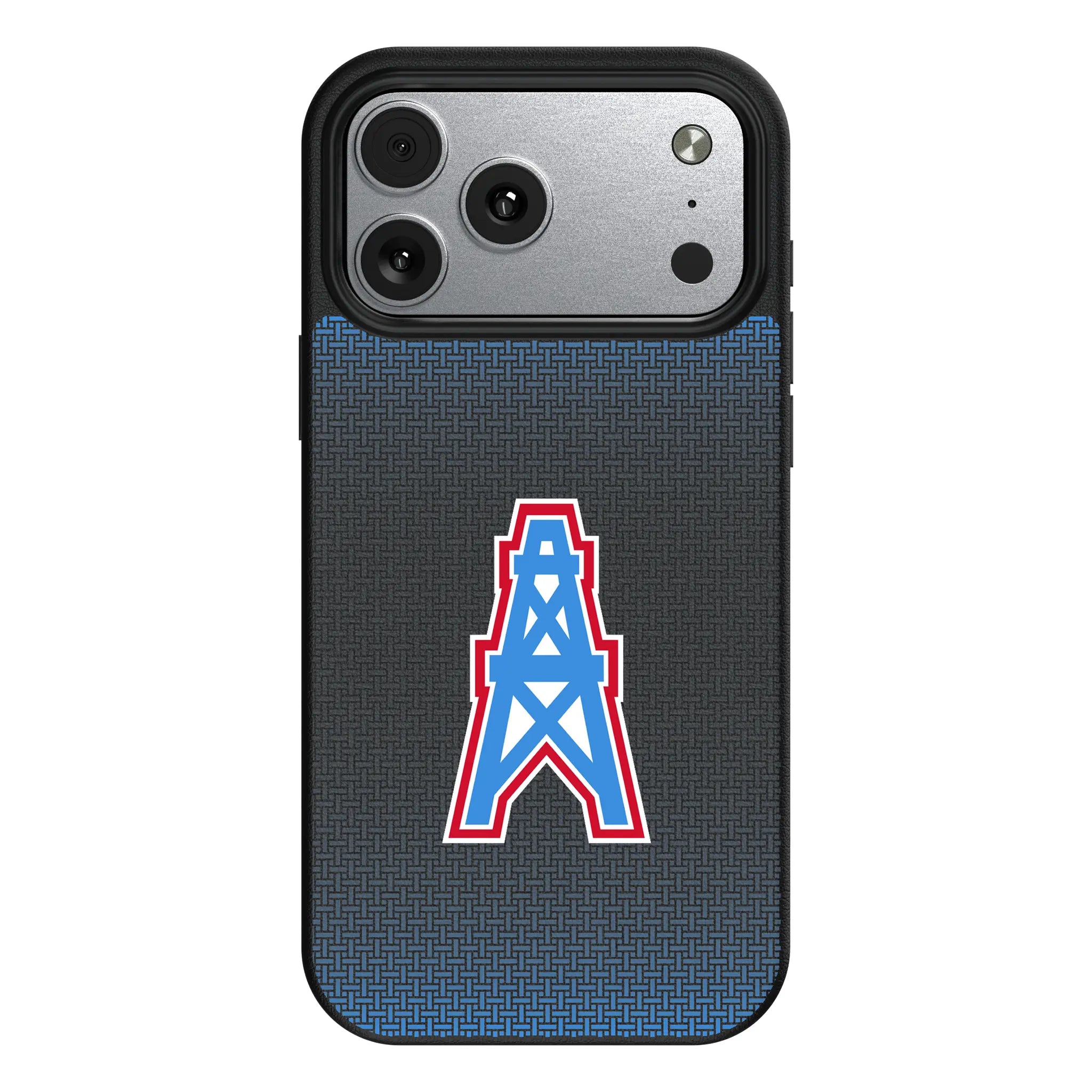 Houston Oilers Historic Collection Linen iPhone MagSafe Compatible Phone Case for Apple iPhone#Device_iPhone 17 Pro Max