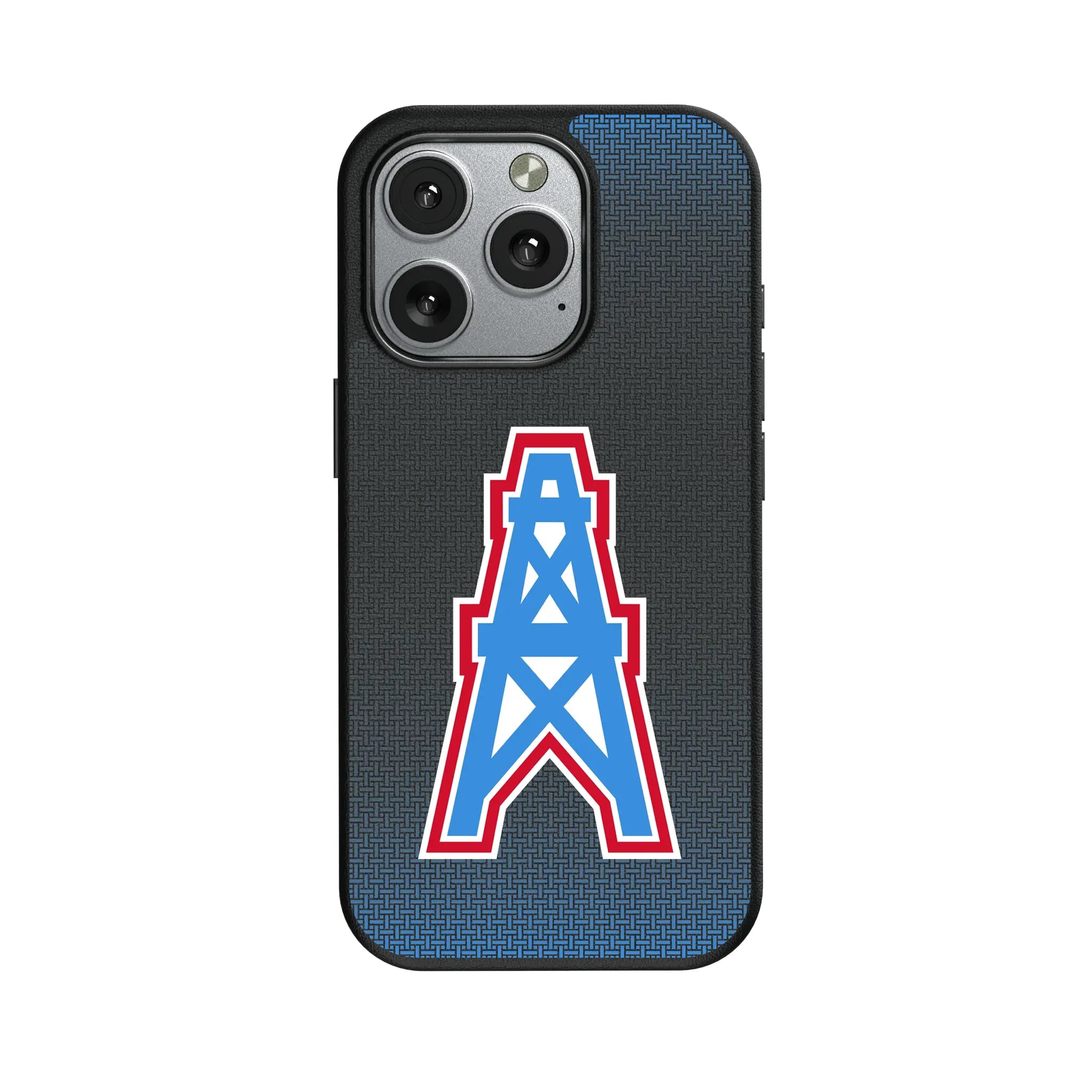 Houston Oilers Historic Collection Linen iPhone MagSafe Compatible Phone Case for Apple iPhone