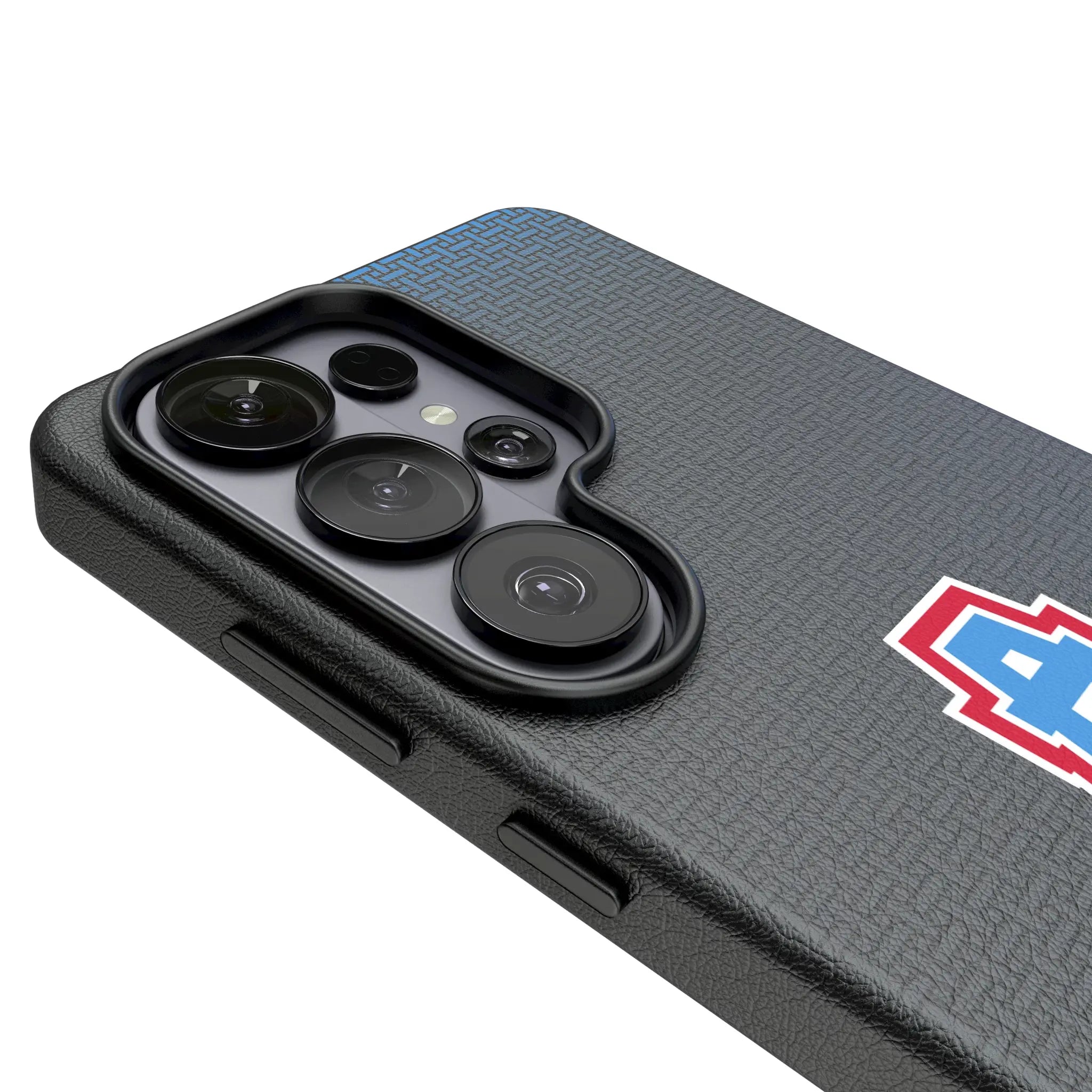 Houston Oilers Historic Collection Linen Galaxy MagSafe Compatible Phone Case for Samsung Galaxy - Detail#Device_Galaxy S26 Ultra
