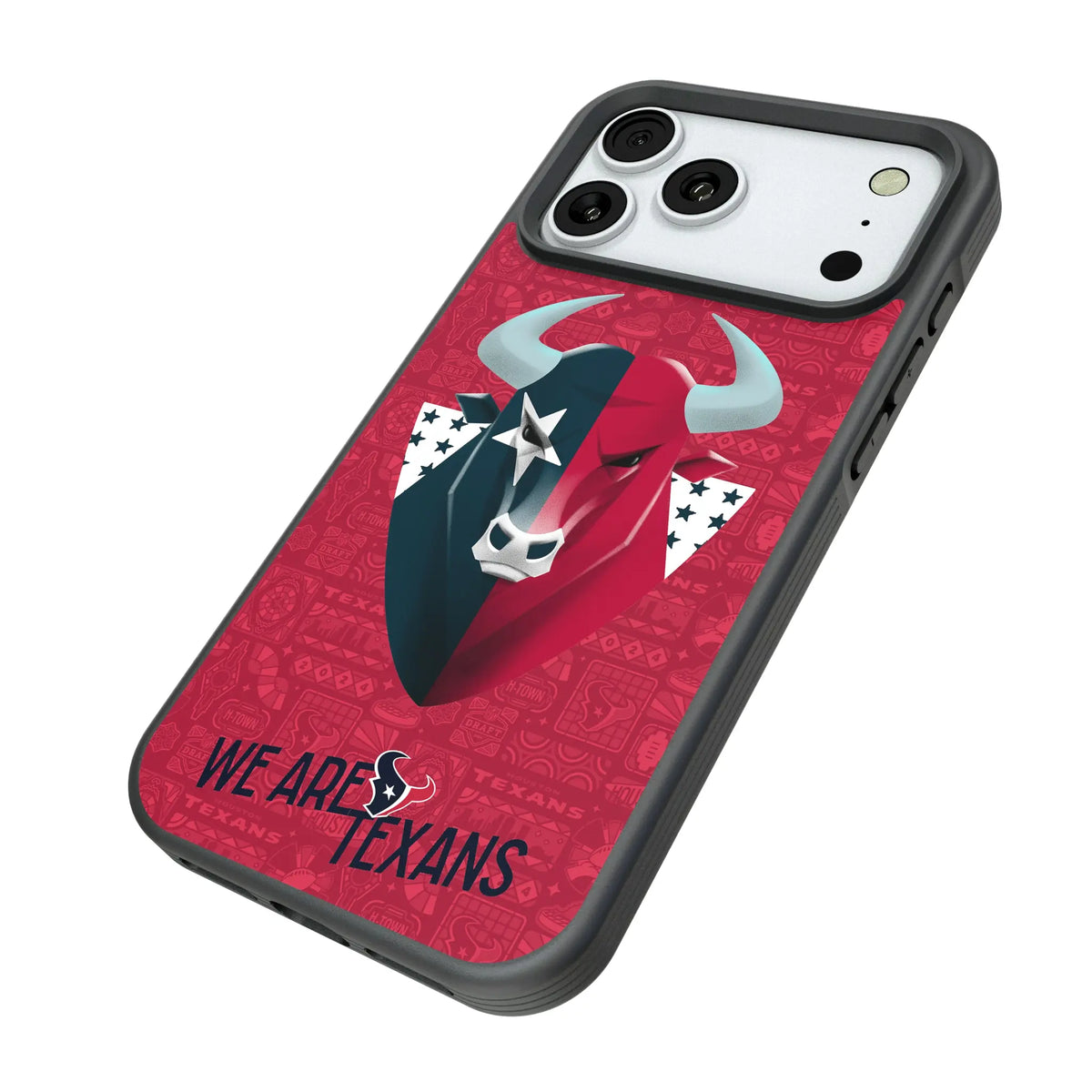 Houston Texans Deco iPhone Bump Phone Case for Apple iPhone - Isometric View#Device_iPhone 18 Pro Max