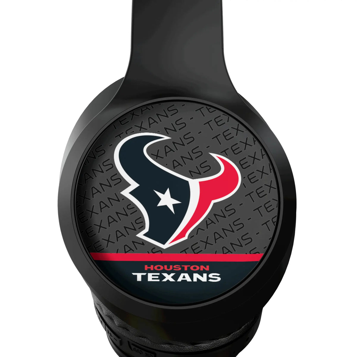 Houston Texans Endzone Plus Wireless Over-Ear Headphones With Case - Detail