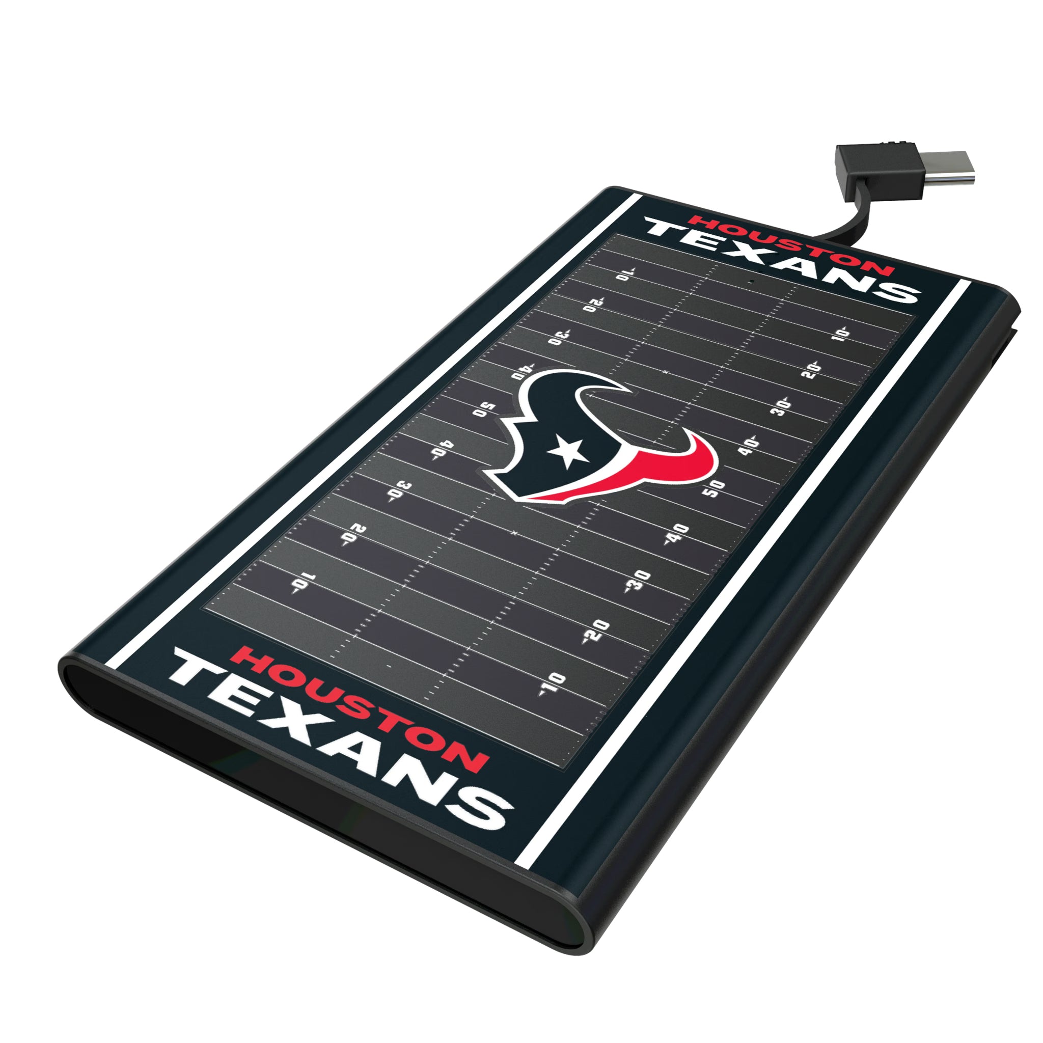Houston Texans Field 5000mAh Flat Powerbank