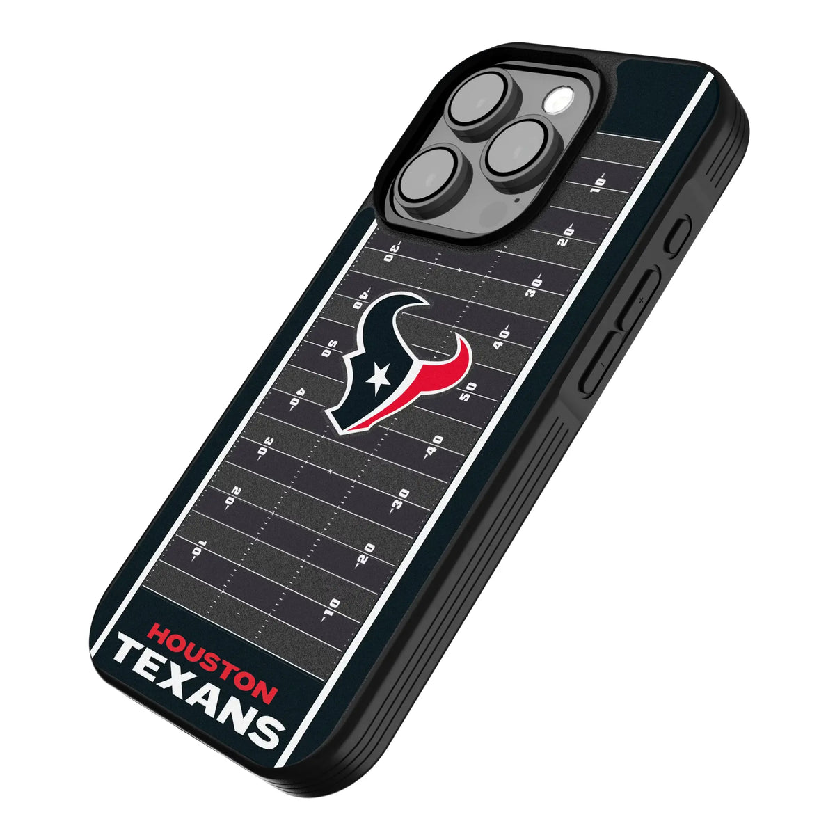 Houston Texans Field iPhone Bump Phone Case for Apple iPhone - Isometric View