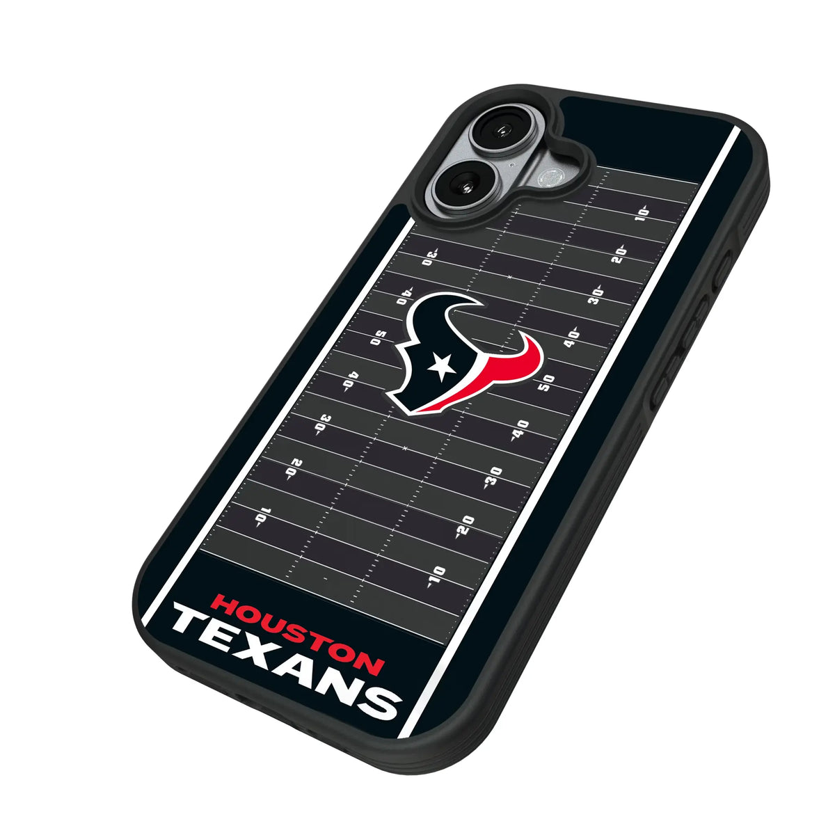 Houston Texans Field iPhone Bump Phone Case for Apple iPhone - Isometric View#Device_iPhone 17