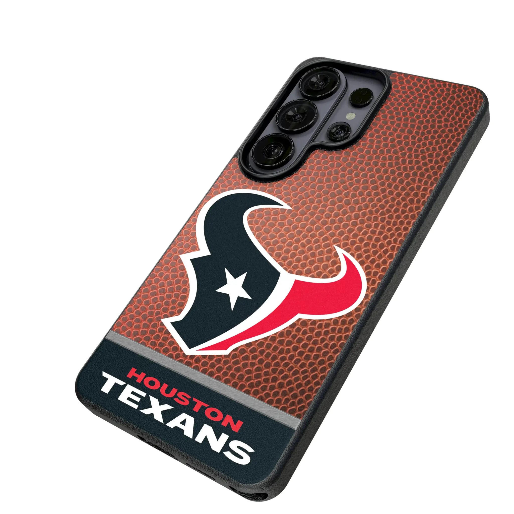 Houston Texans Football Wordmark Galaxy MagSafe Compatible Phone Case for Samsung Galaxy - Isometric View#Device_Galaxy S26 Ultra