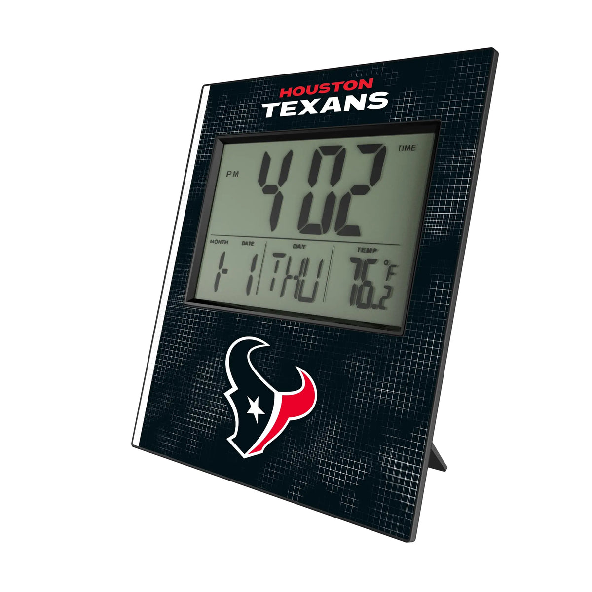 Houston Texans Hatch Wall Clock