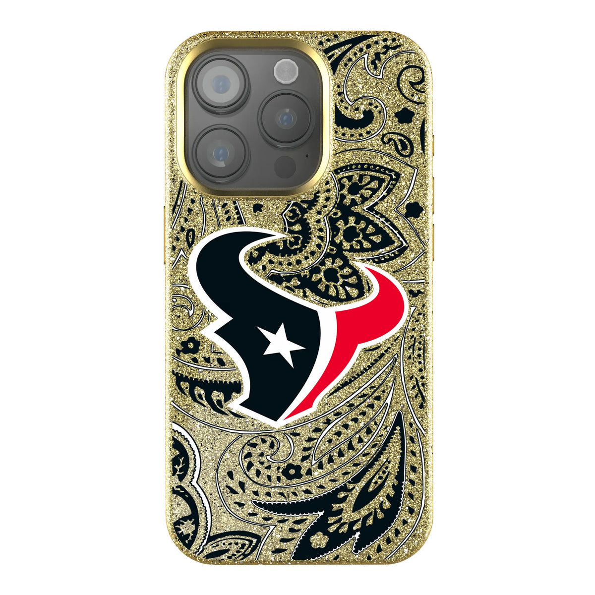 Houston Texans Paisley iPhone Bling Phone Case for Apple iPhone