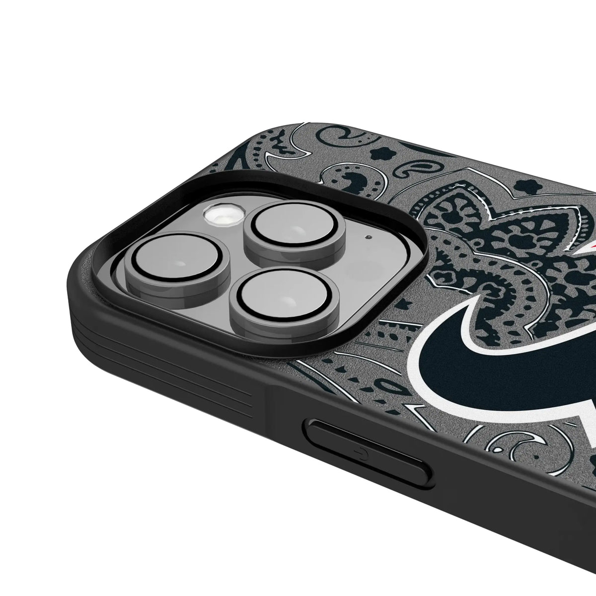 Houston Texans Paisley iPhone Bump Phone Case for Apple iPhone - Detail