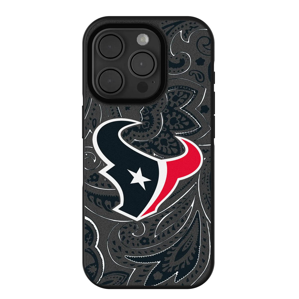 Houston Texans Paisley iPhone Bump Phone Case for Apple iPhone