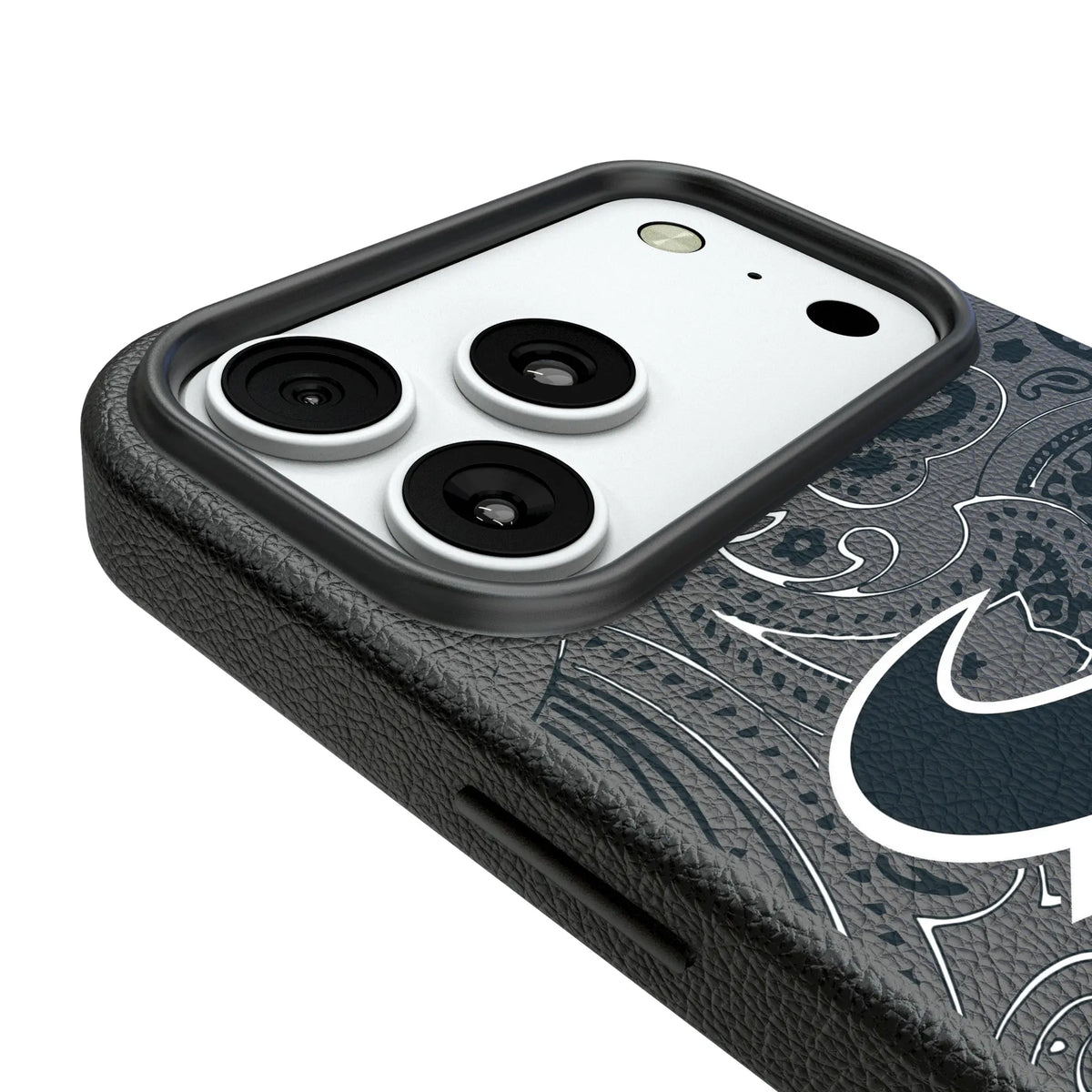Houston Texans Paisley iPhone MagSafe Compatible Phone Case for Apple iPhone - Detail#Device_iPhone 18 Pro Max