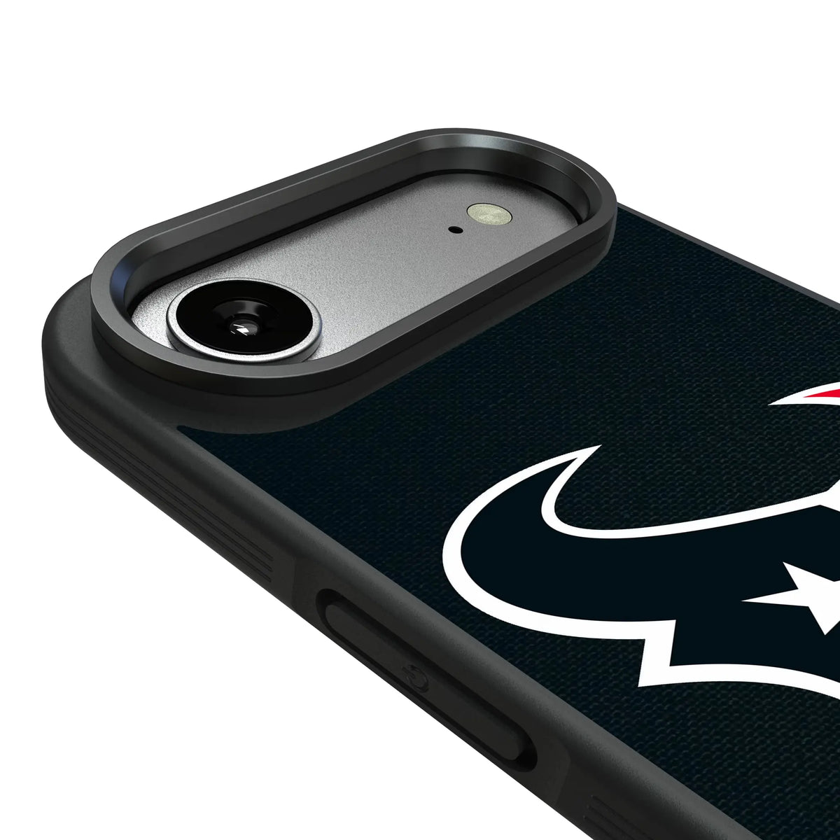Houston Texans Personalized Stripe iPhone Bump Phone Case for Apple iPhone - Detail#Device_iPhone Air