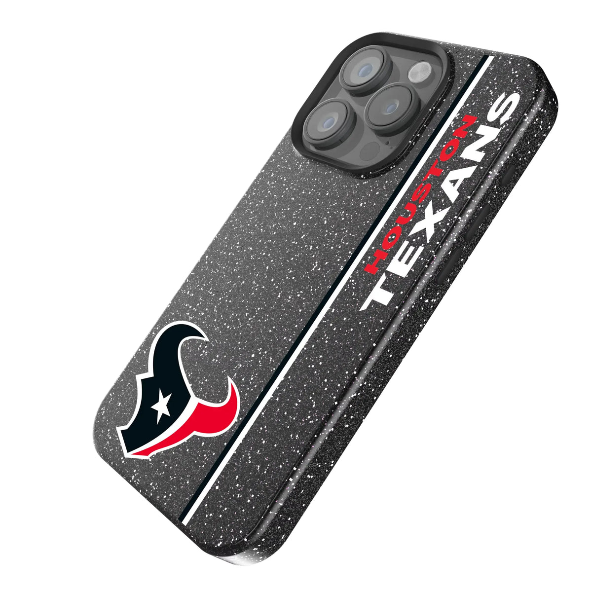 Houston Texans Sidebar iPhone Bling Phone Case for Apple iPhone - Isometric View