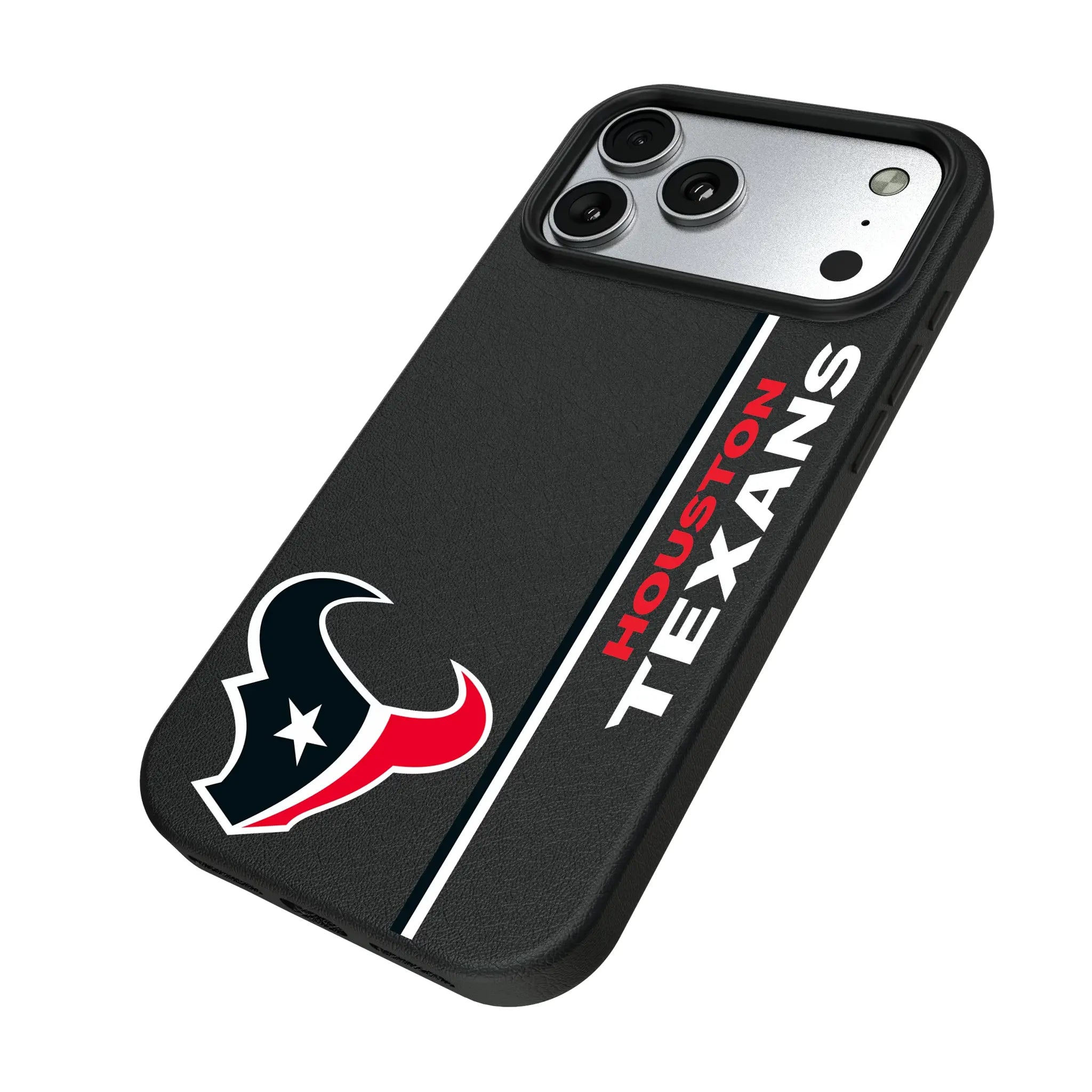 Houston Texans Sidebar iPhone MagSafe Compatible Phone Case for Apple iPhone - Isometric View#Device_iPhone 17 Pro Max
