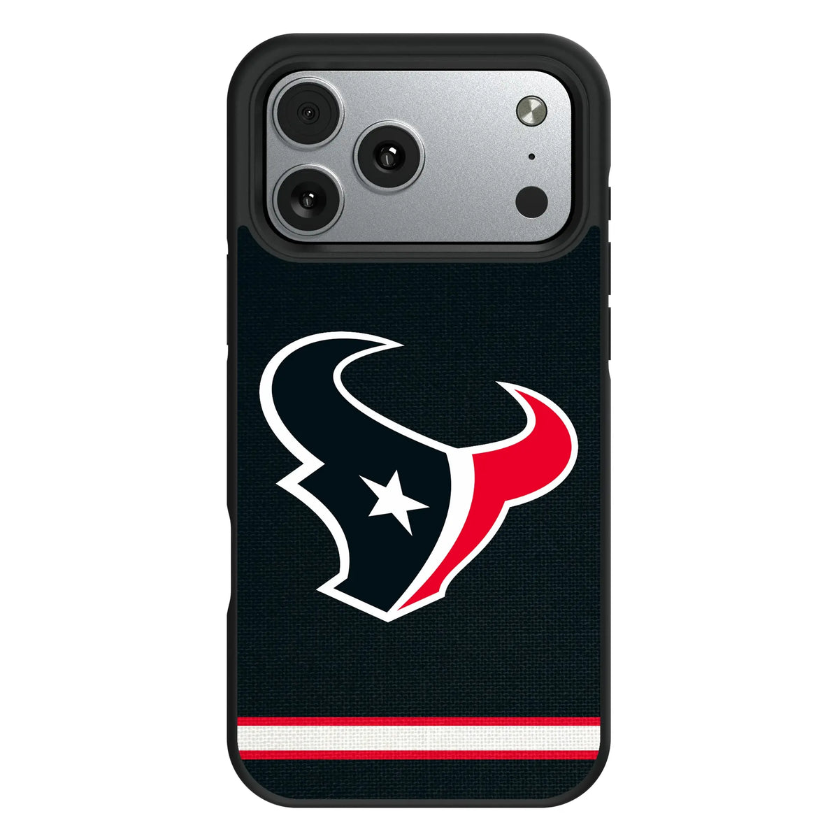Houston Texans Stripe iPhone Bump Phone Case for Apple iPhone#Device_iPhone 17 Pro Max