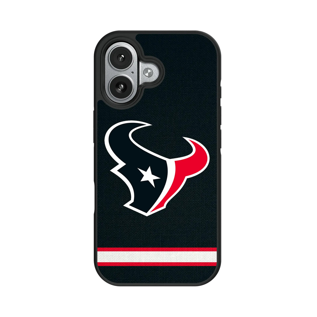 Houston Texans Stripe iPhone Bump Phone Case for Apple iPhone#Device_iPhone 17