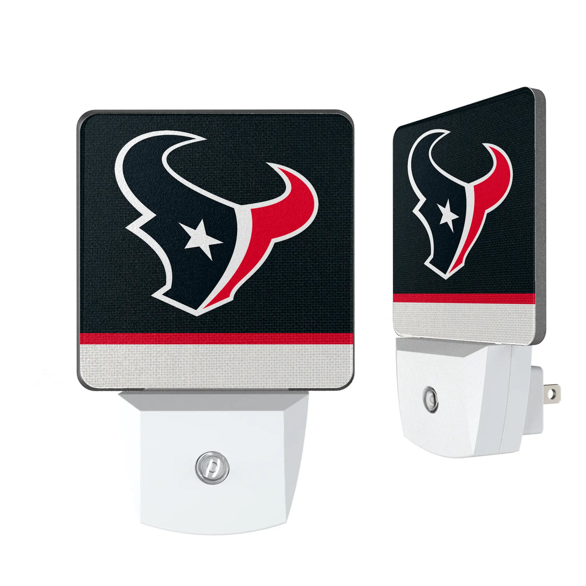 Houston Texans Stripe Night Light 2-Pack