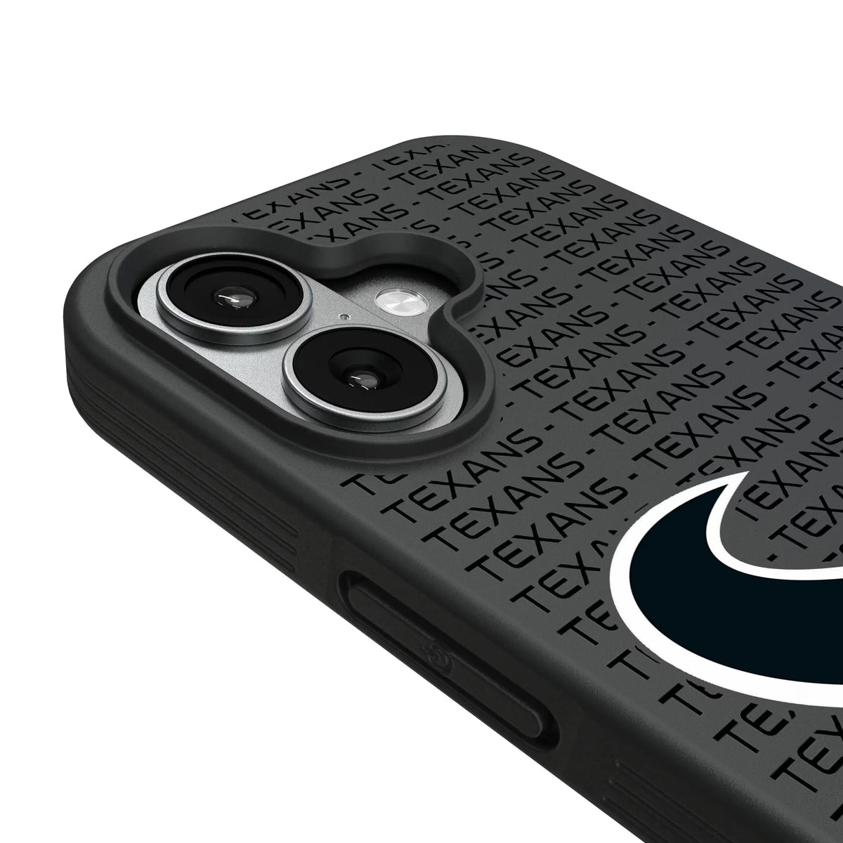 Houston Texans Text Backdrop iPhone Bump Phone Case for Apple iPhone - Detail#Device_iPhone 17