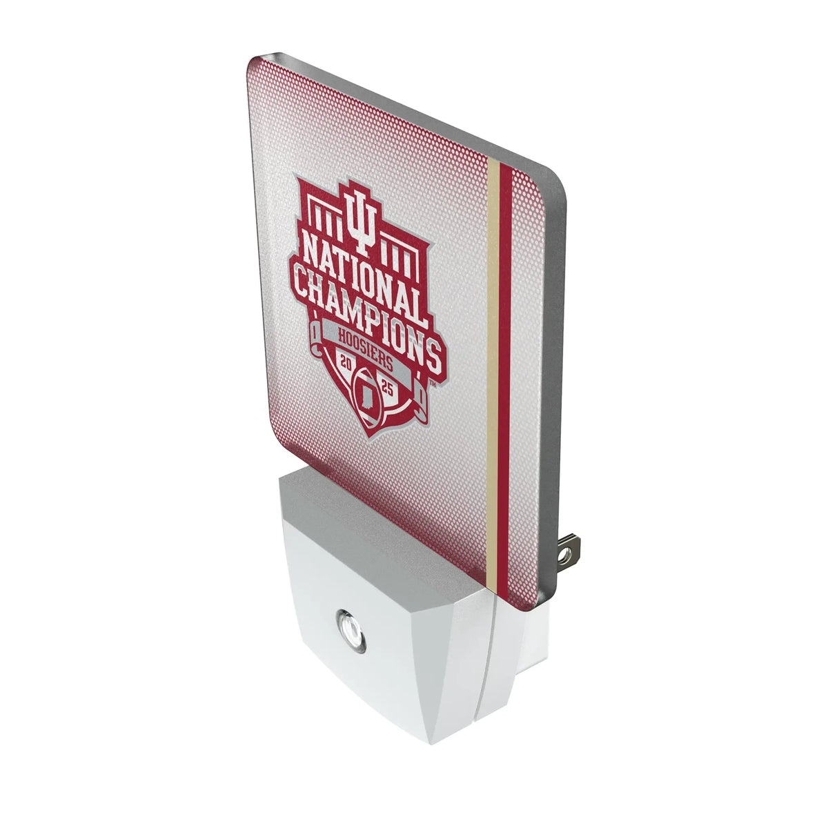 Indiana University Hoosiers 2025 College Football Playoff National Champion Night Light 2-Pack - Isometric View