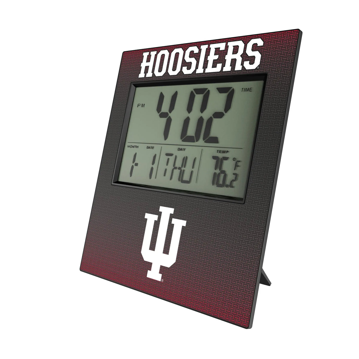 Indiana University Hoosiers Linen Wall Clock