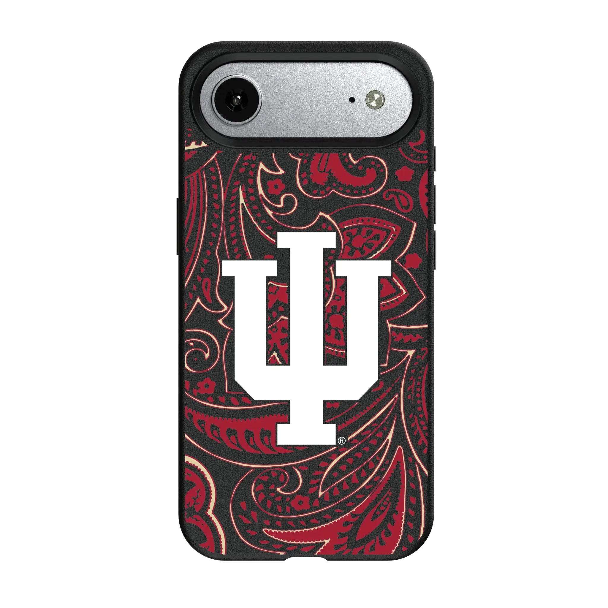 Indiana University Hoosiers Paisley iPhone MagSafe Compatible Phone Case for Apple iPhone#Device_iPhone Air