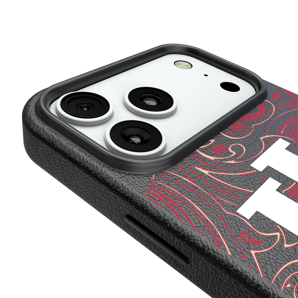 Indiana University Hoosiers Paisley iPhone MagSafe Compatible Phone Case for Apple iPhone - Detail#Device_iPhone 18 Pro Max