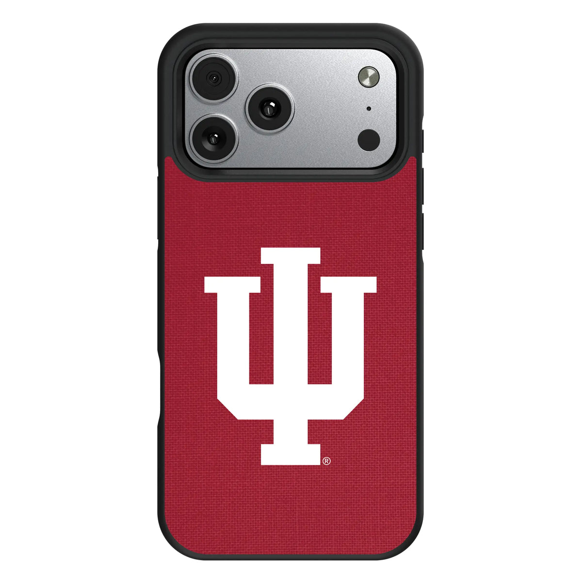 Indiana University Hoosiers Solid iPhone Bump Phone Case for Apple iPhone#Device_iPhone 17 Pro Max
