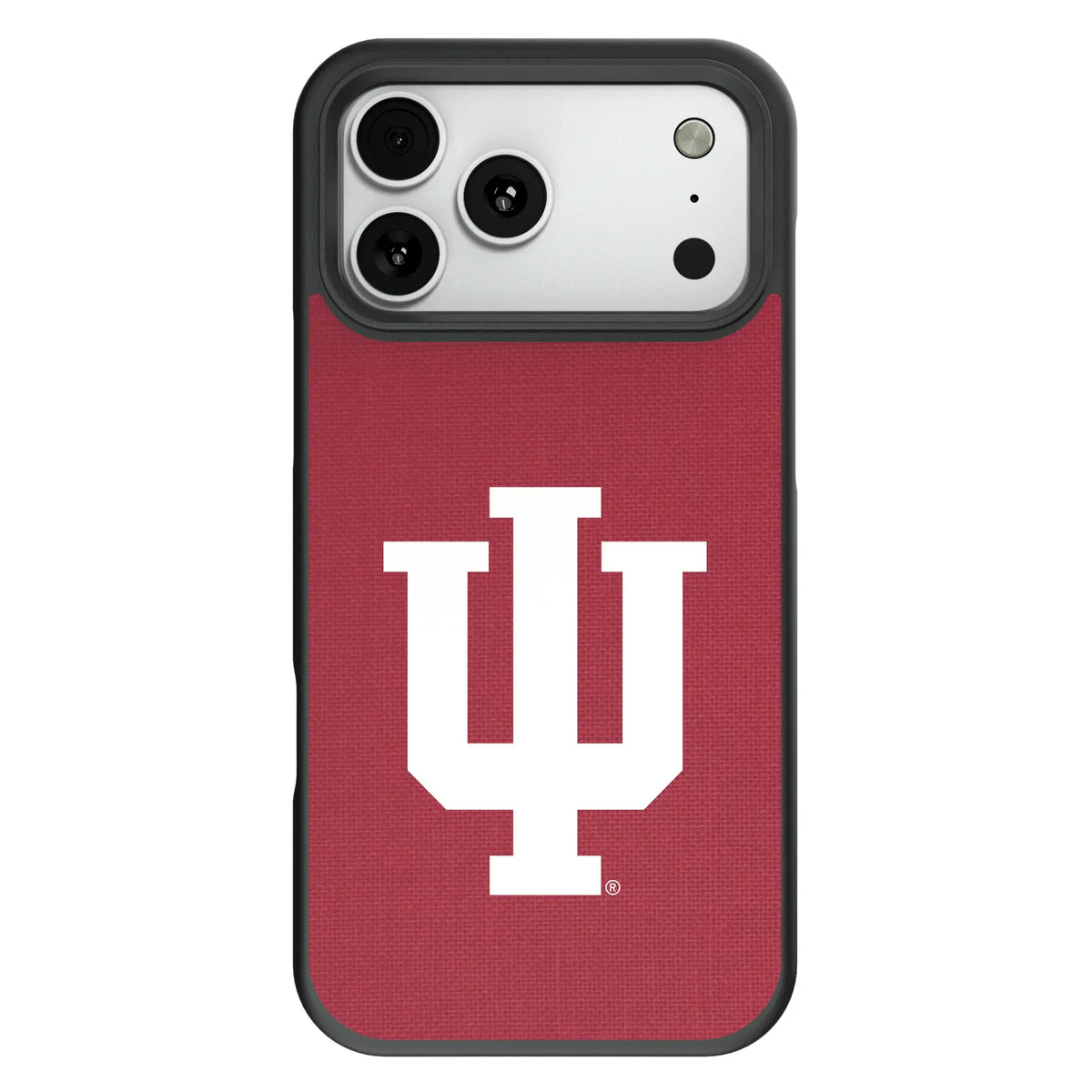 Indiana University Hoosiers Solid Bump Phone Case for Apple iPhone
