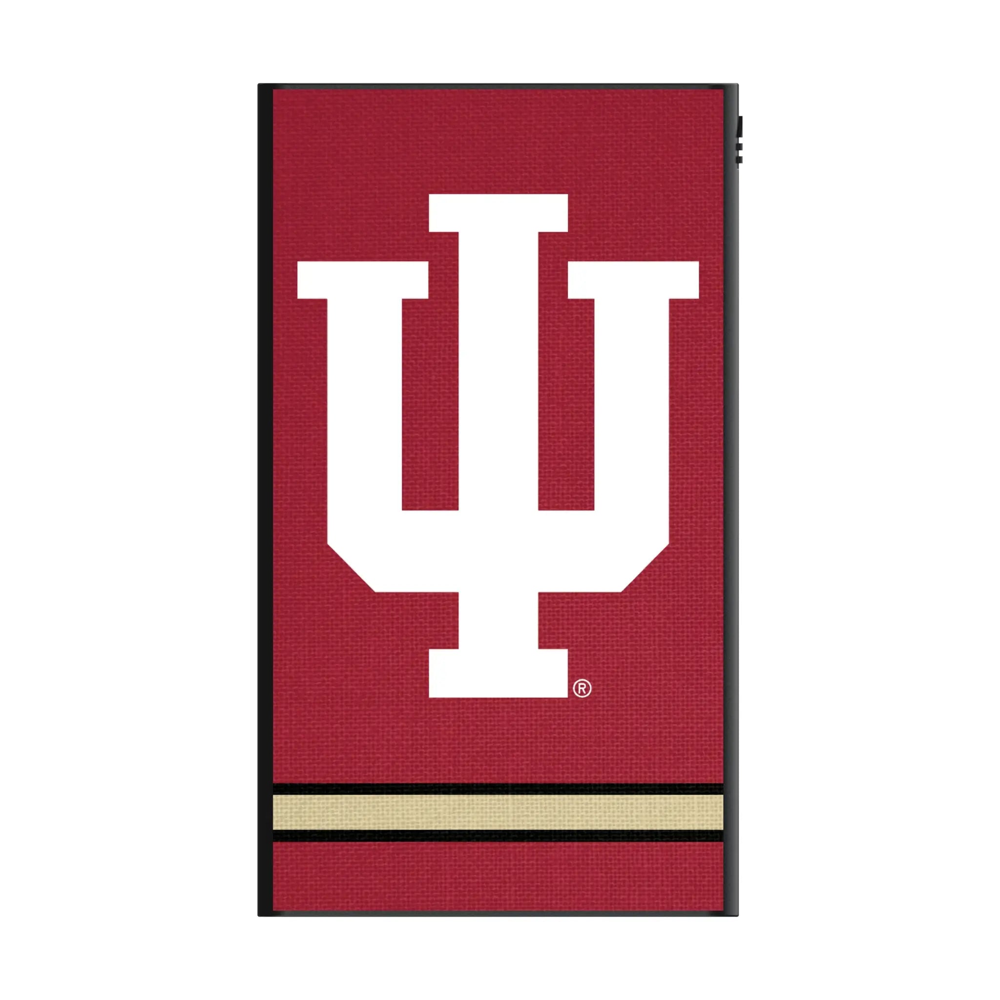 Indiana University Hoosiers Stripe 5000mAh Flat Power Bank