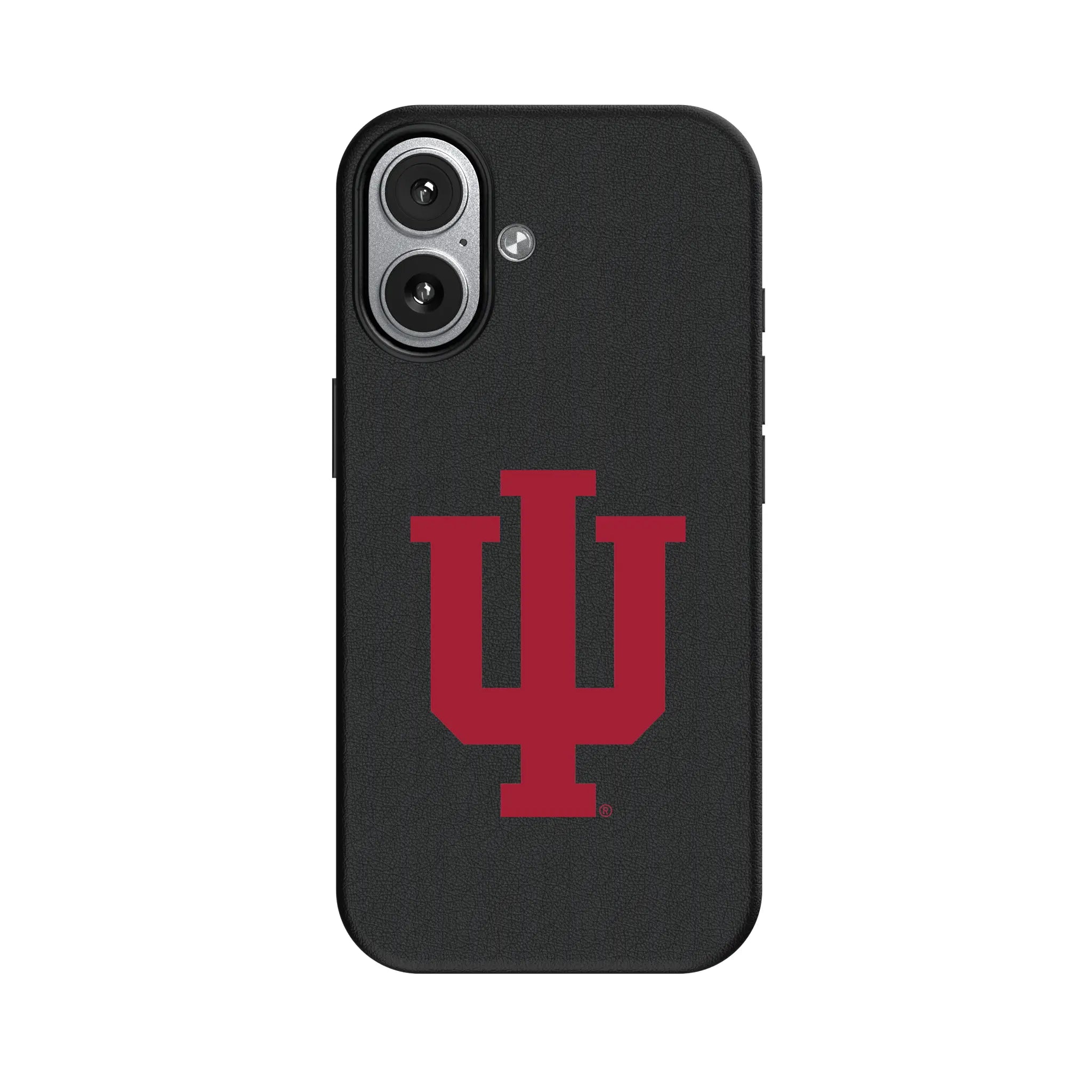 Indiana University Hoosiers Text Backdrop iPhone MagSafe Compatible Phone Case for Apple iPhone#Device_iPhone 17