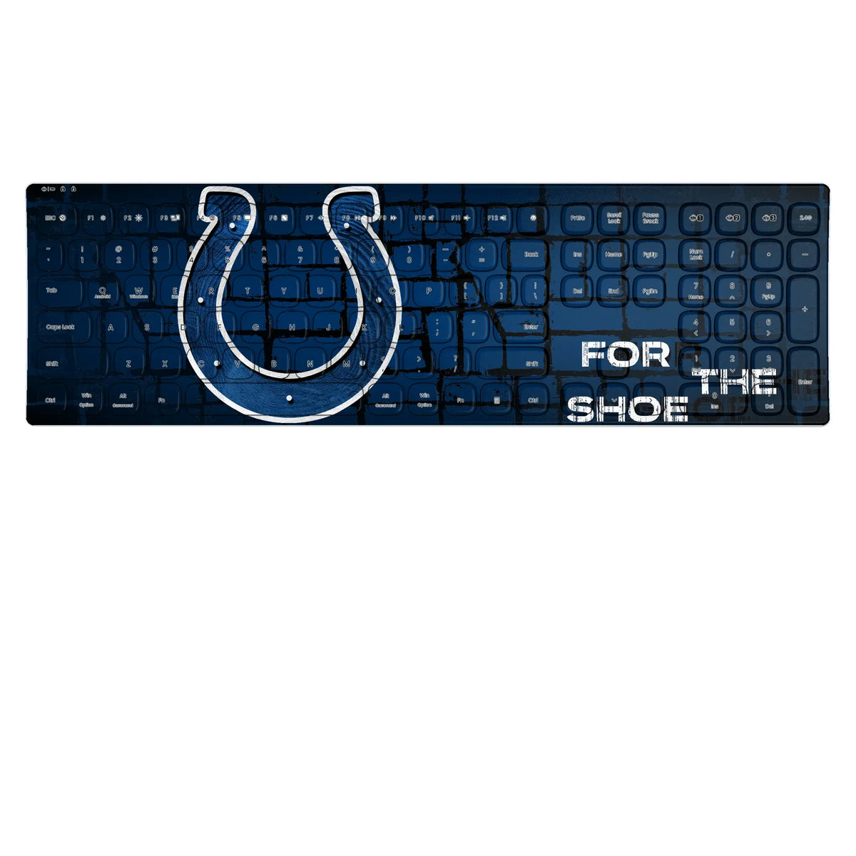 Indianapolis Colts Brick KKB605 Curved Wireless Keyboard