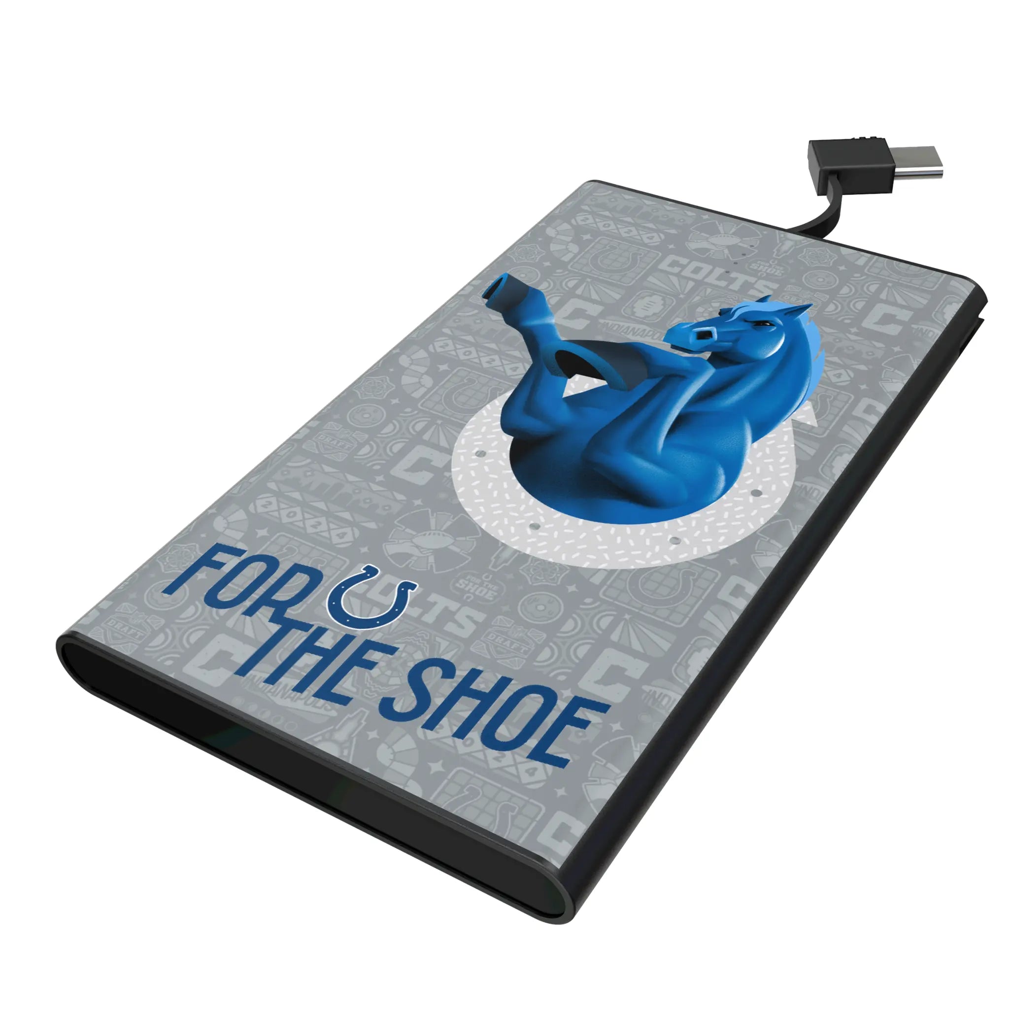 Indianapolis Colts Deco 5000mAh Flat Power Bank