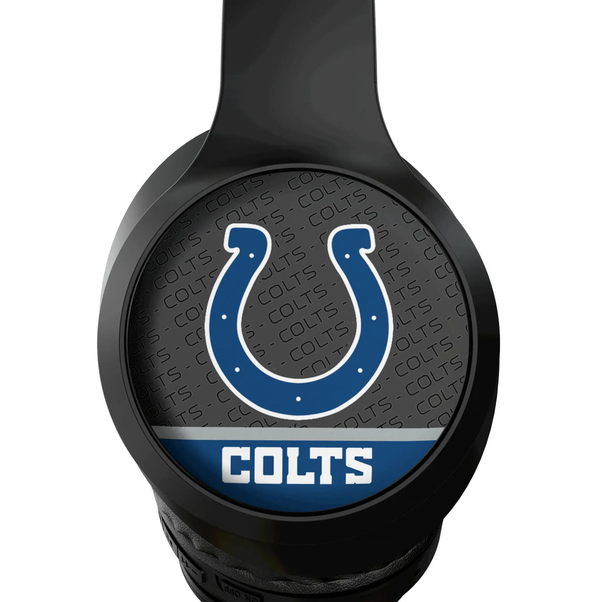 Indianapolis Colts Endzone Plus Wireless Over-Ear Headphones With Case - Detail
