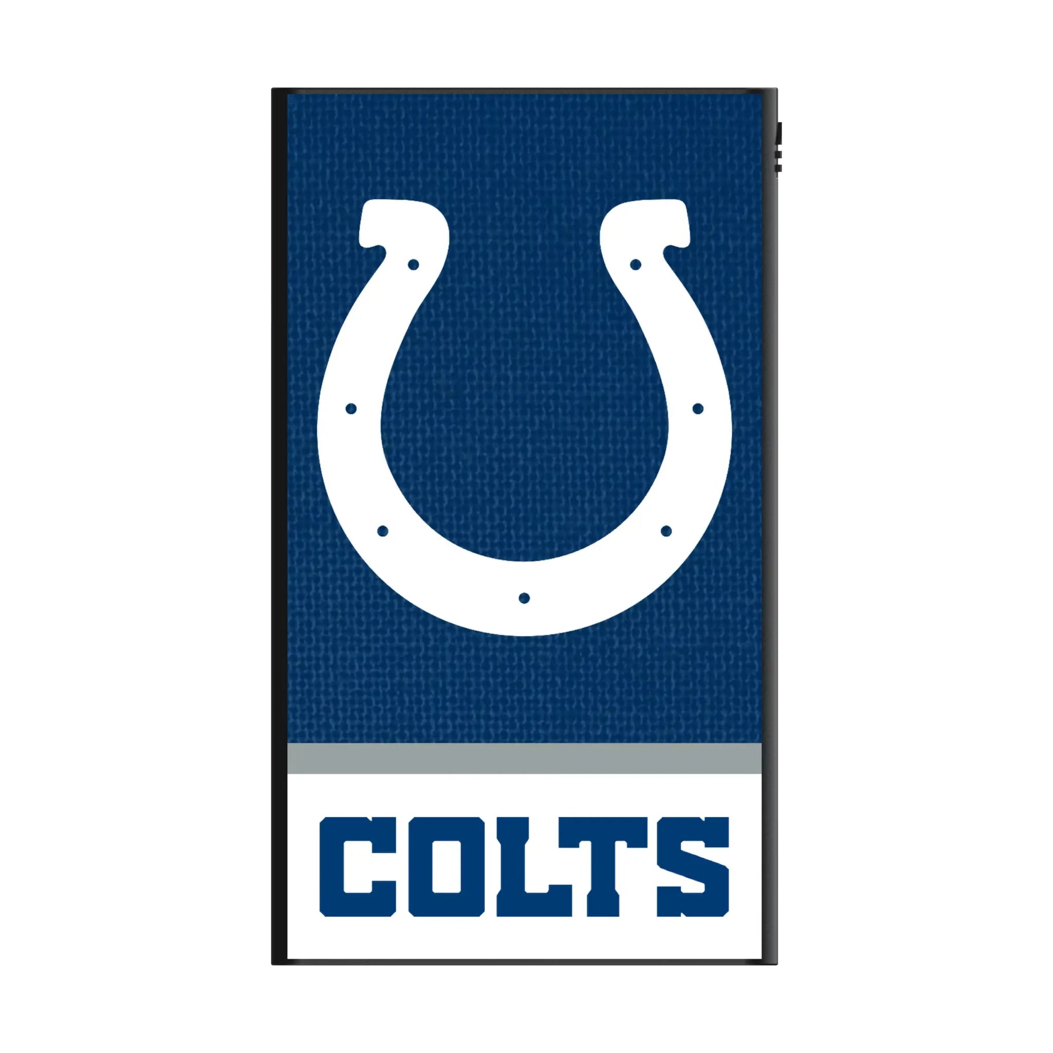 Indianapolis Colts Endzone Solid 5000mAh Flat Power Bank