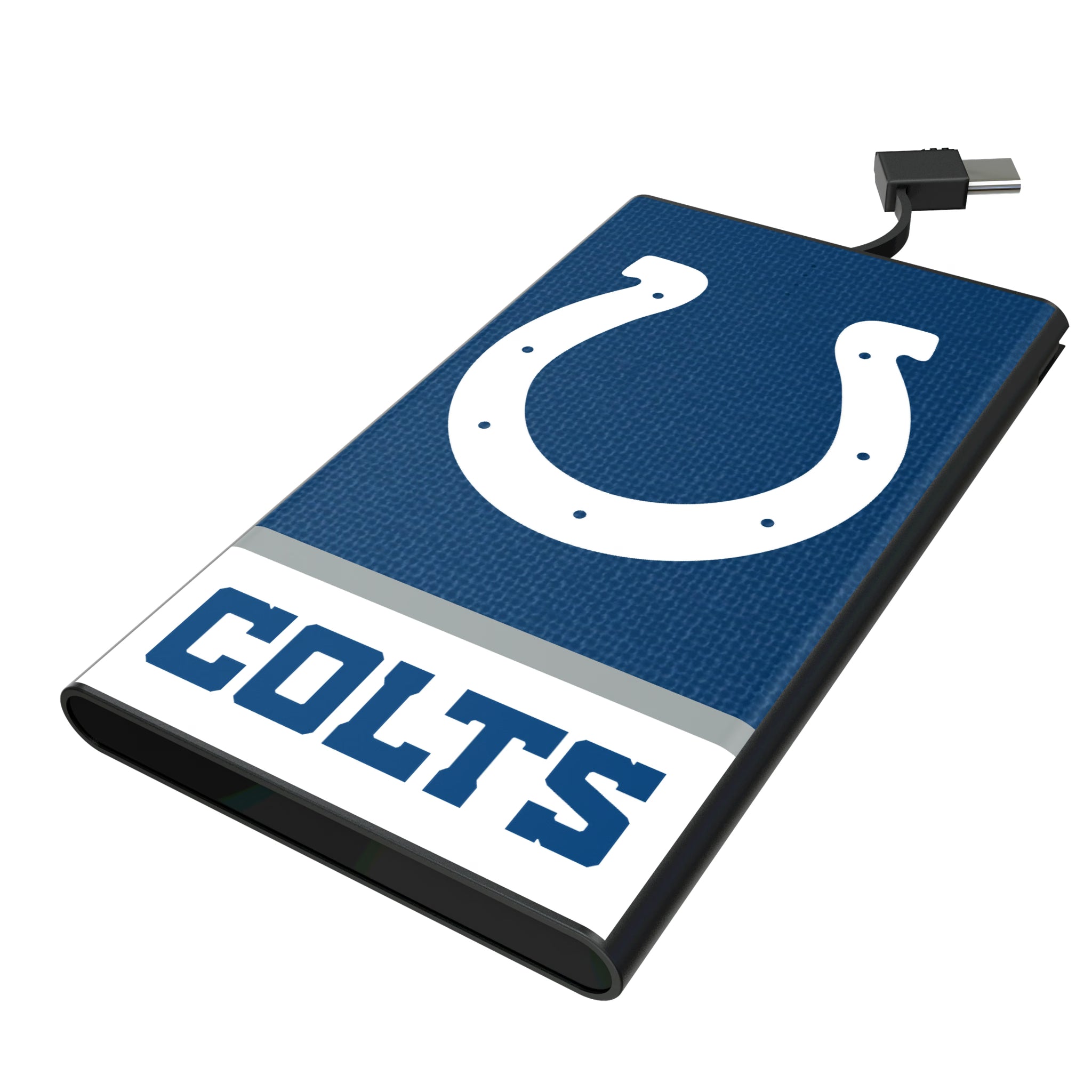 Indianapolis Colts Endzone Solid 5000mAh Flat Powerbank