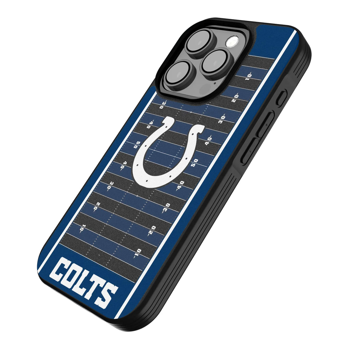 Indianapolis Colts Field iPhone Bump Phone Case for Apple iPhone - Isometric View
