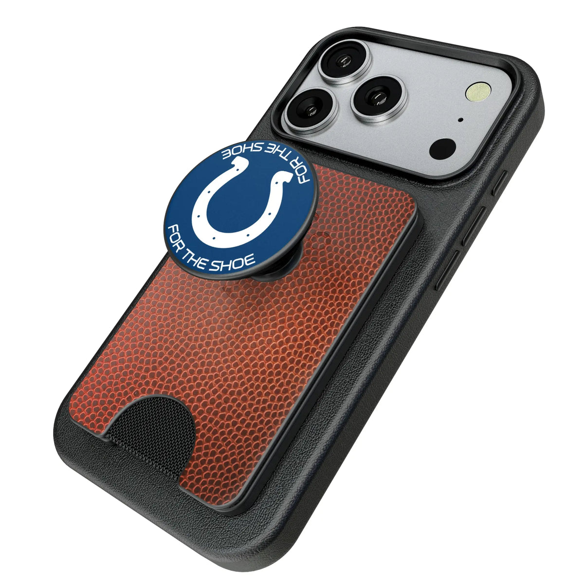 Indianapolis Colts Football Popsockets Wallet Magnetic - Isometric View