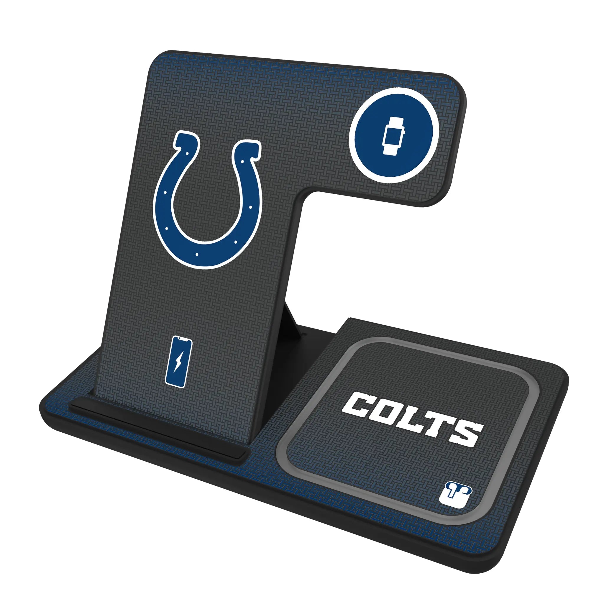 Indianapolis Colts Linen 3 in 1 Charging Station
