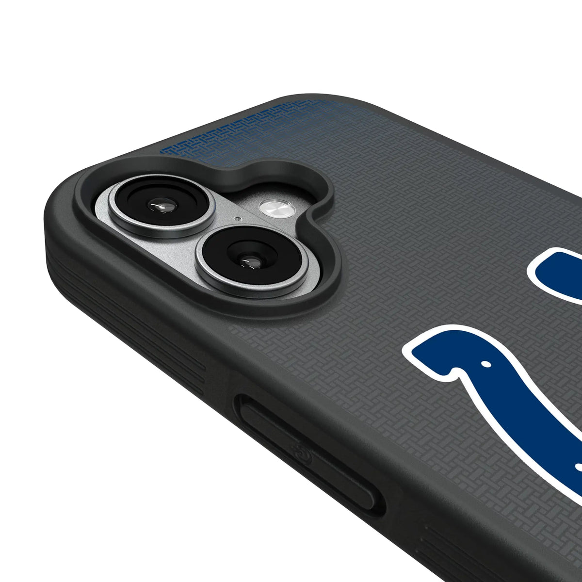 Indianapolis Colts Linen iPhone Bump Phone Case for Apple iPhone - Detail#Device_iPhone 17