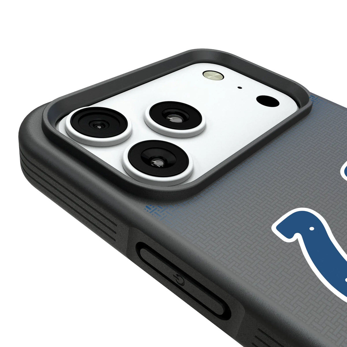 Indianapolis Colts Linen iPhone Bump Phone Case for Apple iPhone - Detail#Device_iPhone 18 Pro Max
