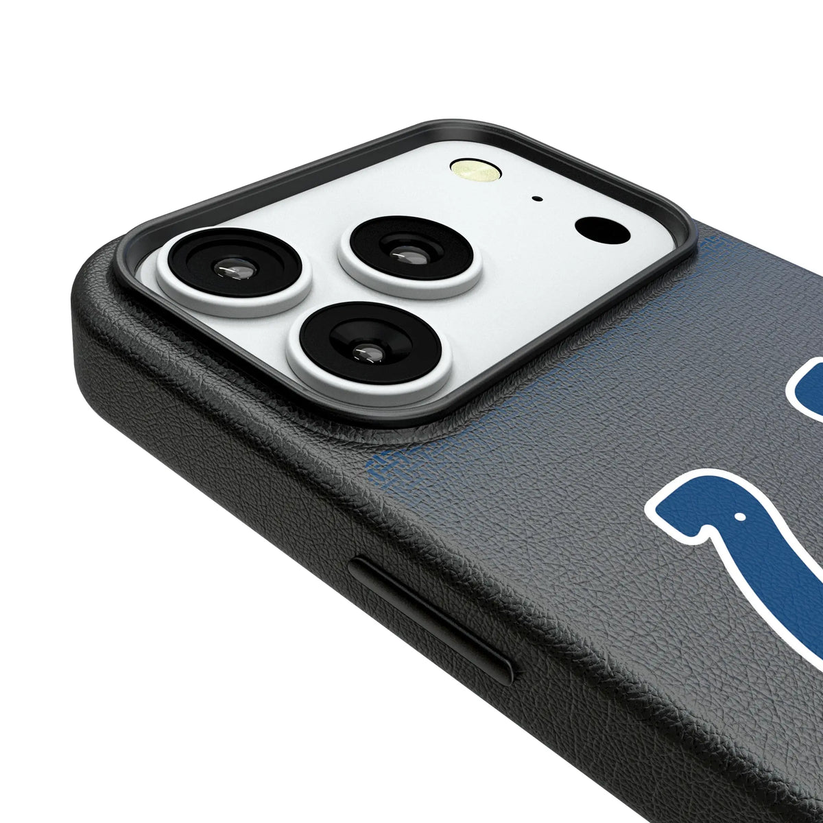 Indianapolis Colts Linen iPhone MagSafe Compatible Phone Case for Apple iPhone - Detail#Device_iPhone 18 Pro