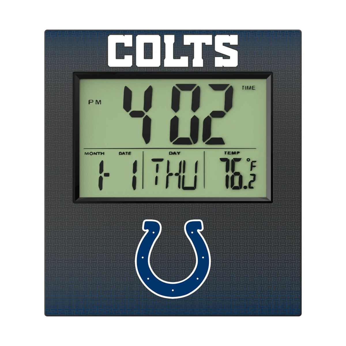 Indianapolis Colts Linen Wall Clock